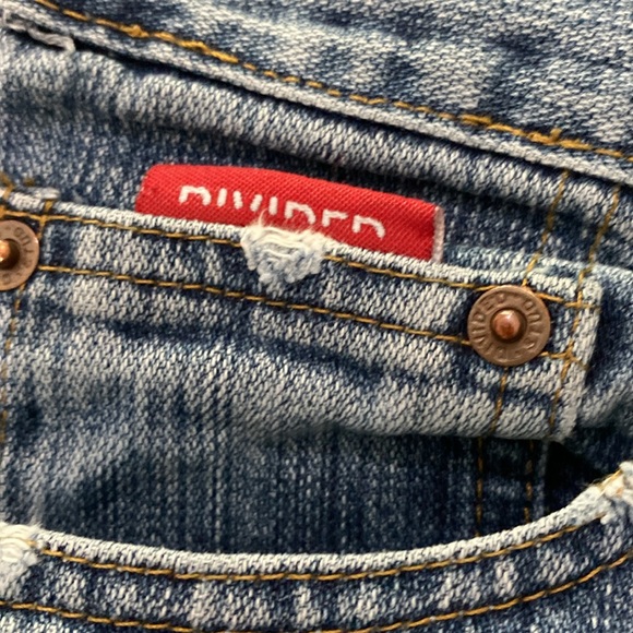 Vintage Button Fly Raw Hem Jeans - Picture 8 of 10